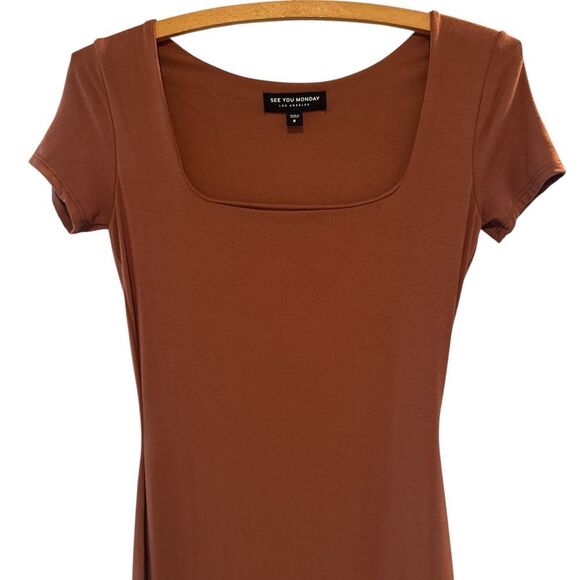 See You On Monday Bodycon Maxi Dress - Picture 2 of 8